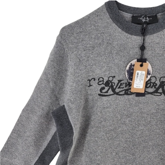 Rag & bone New York reversible eco wool sweatshirt - Picture 3 of 7